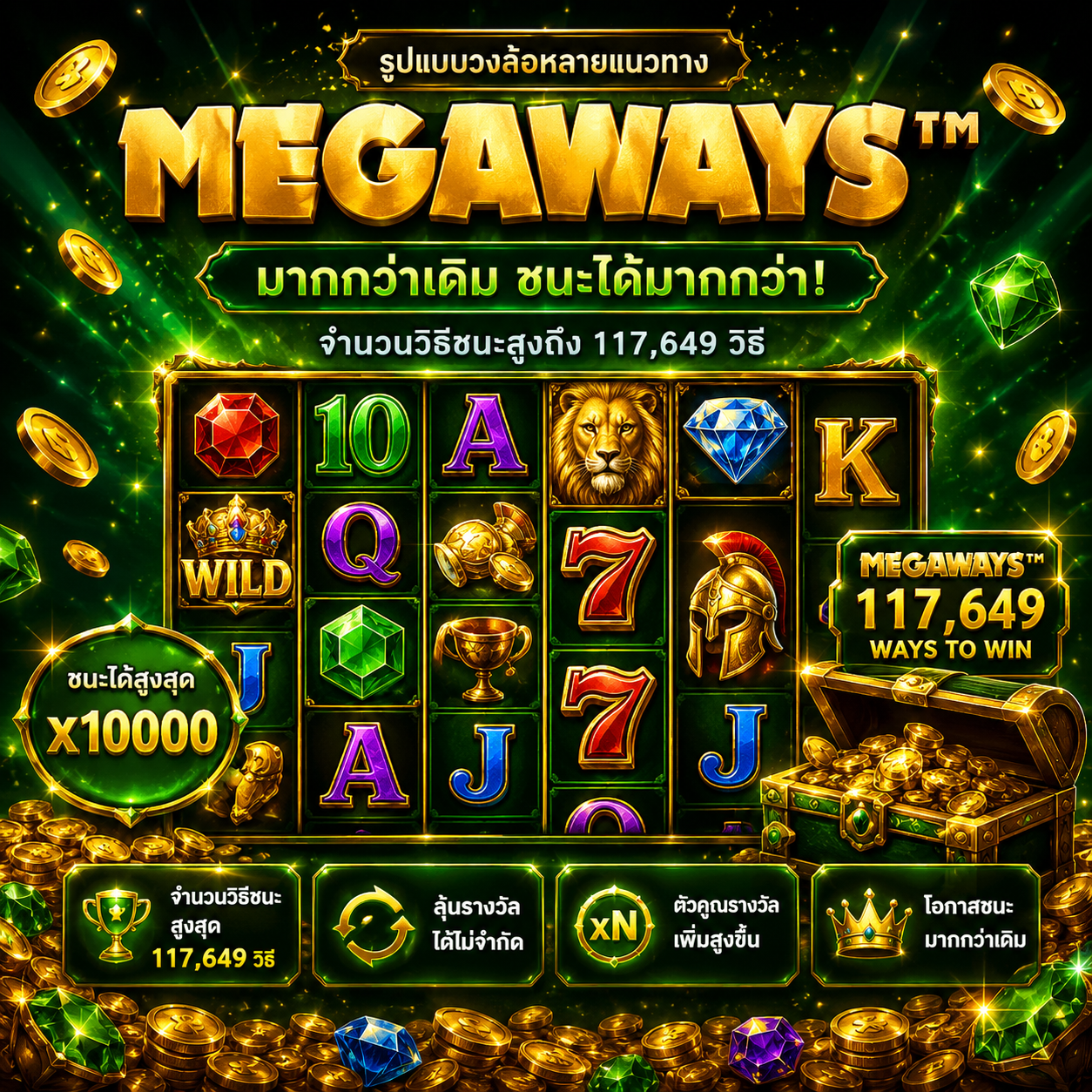 Paylines และ Ways