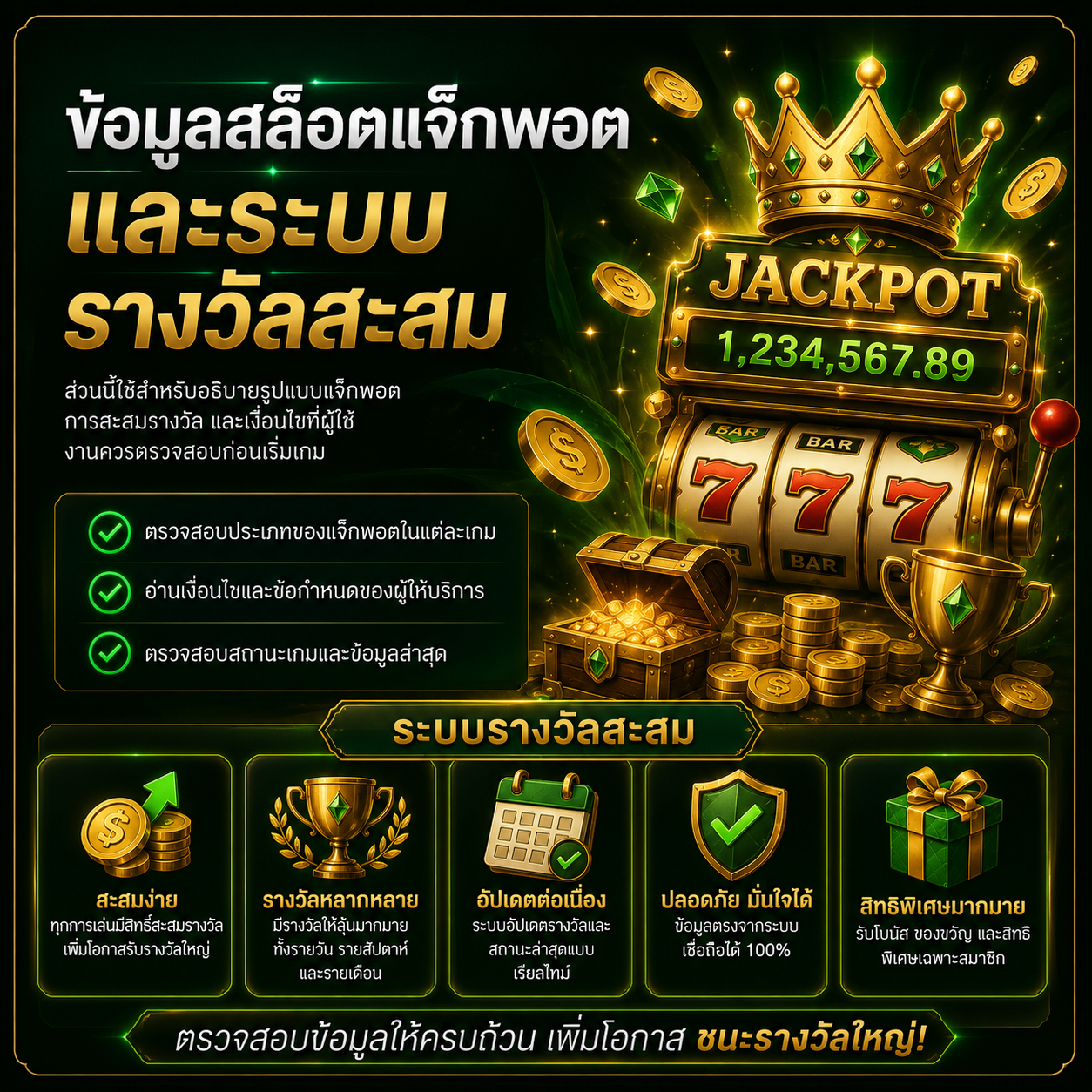 เกมสล็อต Jackpot UFAVOX